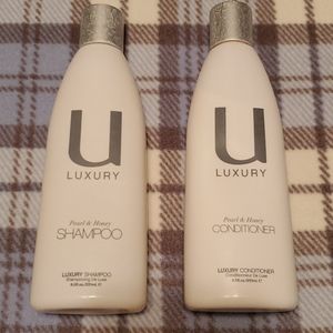 U Luxury shampoo & conditioner